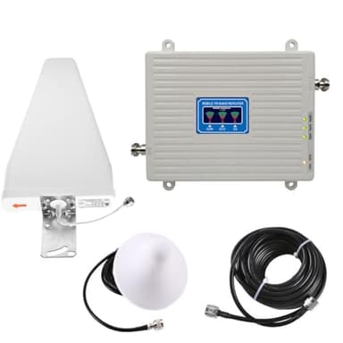 Reinscer Amplificatore Tri Band Amplificatore di Segnale 2G 3G 4G 5G 900 1800 2100 MHz gsm WCDMA LTE Ripetitore Ripetitore di Segnale Universale Spina UE