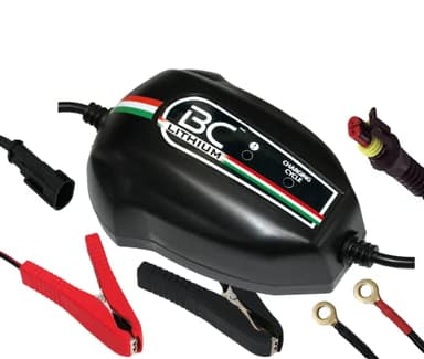 BC Battery Controller LITHIUM 900 Caricabatterie/Mantenitore Intelligente 1 Amp per Batterie 12V Litio, adatto per Moto, Scooter, Quad, Motoslitte, Moto d'acqua e per tutte le batterie fino a 100Ah
