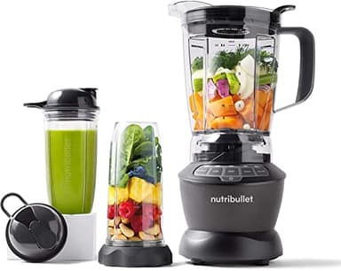Nutribullet Full Size Blender, Frullatore Elettrico, Frullatore Tritatutto Multifunzione, Tritatutto Professionale, Potenza 1000 Watt, Bicchiere Senza BPA da 1.6 L