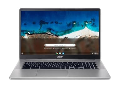 Acer Chromebook 317 CB317-1H-C7TP - Computer portatile da 17,3", Full HD, PC portatile (Intel Celeron N4500, RAM 8 GB, 256 GB eMMC, Intel UHD Graphics, Chrome OS), colore: Grigio Argento