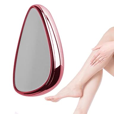 Nano Epilatore,Gomma da Cancellare per Capelli in Cristallo, Strumento di depilazione esfoliante indolore, Cristallo Epilatori Magico per Braccia, Gambe, Schiena