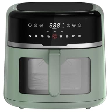 Tognana Iridea, Friggitrice Ad Aria 8,3 L, Plastica-acciaio inox, verde