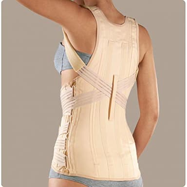 RO+TEN - Busto semirigido per donna con spallacci e tiranti - XL