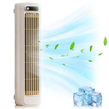 Ventilatore a torre silenzioso, climatizzatore mobile, ventilatore a colonna, 3 velocità, ventilatore a pavimento, mini condizionatore d'aria per casa e veicoli, condizionatore d'aria portatile