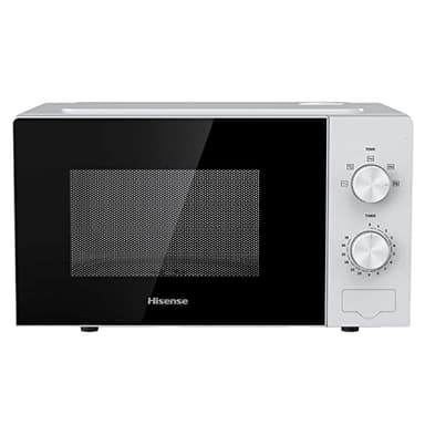Hisense H20MOWP1 Forno Microonde Con Controllo Meccanico, Capacità 20 L, Potenza 700 Watt Su 5 Livelli, Colore Bianco