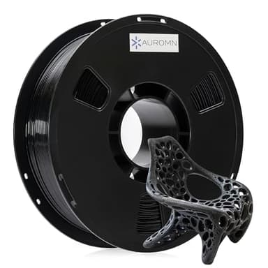 Filamento Stampante 3D PLA Nero - Diametro 1.75mm, Bobina 1kg, Alta Qualità e Facilità di Stampa, Compatibile con Stampanti 3D FDM, Filo Costante e Affidabile per Stampe Precise