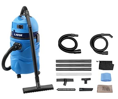 Lavor ‎Swimmy - Aspiratore Per Piscine, Adatto A Tutti I Tipi Di Piscine 1600 W Max, 27 Kpa, Portata d'aria 70 l/s, Volume fusto 35 litri, Azzurro