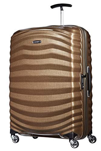 Samsonite Lite-Shock Spinner L Valigia, 75 cm, 98.5 L, Marrone (Sand)