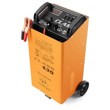 Wiltec Caricabatterie 12V e 24V Boost 430 Caricatore per batterie piombo acido AGM