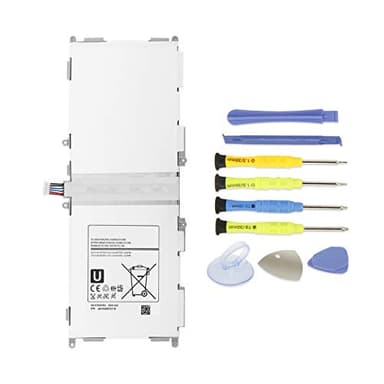 EB-BT530FBU Tablette Batteria per Samsung Galaxy Tab 4 10.1 SM-T530 SM-T531 SM-T535 SM-T537 SM-T532 SM-T533 T536 T530NU T537A T537V T537R4 3G 4G/LTE WiFi EB-BT530FBE BT530FBC Tablet Battery with Tool