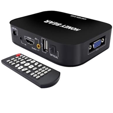 Full HD 1080P Lettore Multimediale media player HDMI AV VGA