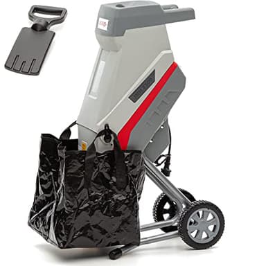 IKRA biotrituratore a lame elettrica IMH 2500 incl. sacco raccoglitore 45l, lame a perdere di lunga durata