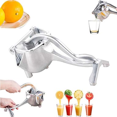 Sarari Spremiagrumi manuale in acciaio inox palmare frutta agrumi spremiagrumi estrattore melograno mano stampa arancione spremere utensili da cucina