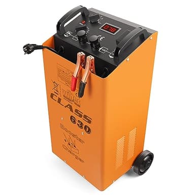 Wiltec Caricabatterie 12V e 24V Boost 630 Caricatore per batterie Piombo Acido AGM