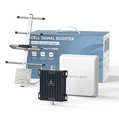 ANNTLENT Amplificatore Segnale Cellulare 4G LTE/3G/2G Banda 8/20 - Ripetitore gsm Compatibile TIM, Vodafone, Wind Tre | App Intelligente, Antenne Direzionali 70dB, Installazione Senza Fori