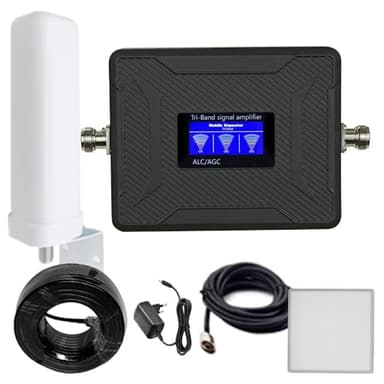 Licenza-CE AGC Ripetitore Amplificatore Segnale Cellulare 2G 3G 4G LTE GSM WCDMA, Banda 1 3 8, 900/1800/2100 mhz