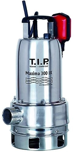T.I.P. 30116 Maxima 300 IX Pompa sommersa per acque reflue in acciaio inox, fino a 18.000 l/h di portata