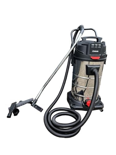 DeTec. Aspirapolvere industriale, 3000 W, a umido e secco, 100 l, per la sporcizia, aspirapolvere industriale (3000 W)