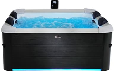 Piscina Idromassaggio Smart Wi-Fi Quadrata MSpa Oslo F-OS063W (6 Posti)