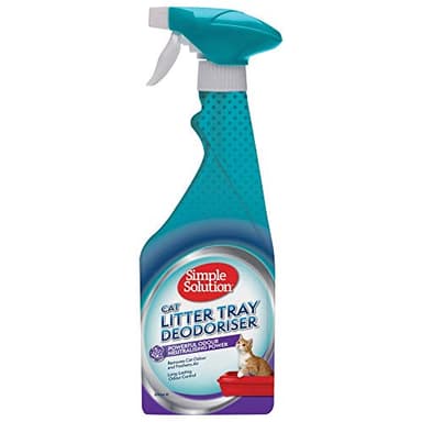 Simple Solution Eliminatore di odori per lettiere per Gatti con Pulizia enzimatica, 500 ml