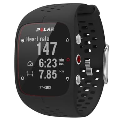 Polar M430 - Esclusiva Amazon - Orologio Sportivo GPS per la Corsa - Tracker cardiofrequenzimetro da Polso, monitoraggio dell'attività e del Sonno 24/7, avvisi con Vibrazione Taglia M