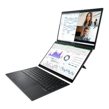 ASUS Zenbook Duo (2024), 14" OLED 3K 120Hz,Intel Core Ultra 9 285H 2.9 Ghz, 32GB RAM DDR5, 1TB SSD NVMe PCIe, Intel Arc Graphics, Win 11 Pro, Wi-Fi 7, Bluetooth 5.4