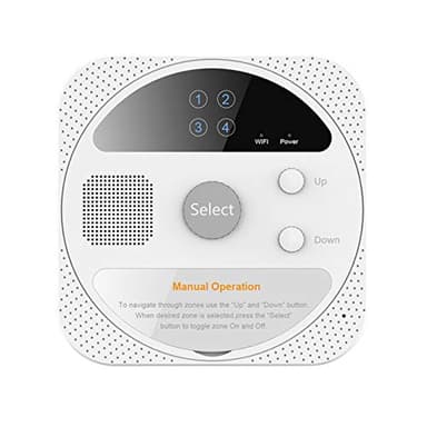 aixi-SHS Inteligente Wi-Fi Regolatore per irrigatore per Interni 4 Zone, Imposta Timer irrigazione, Smart Life App Telecomando (4 zones)