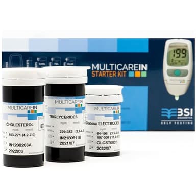 MULTICARE Dispositivo diagnostico starter kit multiparametrico per l’autocontrollo periodico dei fattori di rischio, lingua GB-IT, 24149