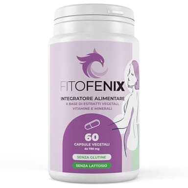 Integratore Menopausa completo donna per Vampate di Calore, Secchezza, Peso - 100% Naturale, NO Soia - 60 capsule con Fitoestrogeni, Salvia e Trifoglio Rosso Forte - Integratore Premenopausa