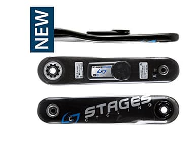 Misuratore di potenza Stages POWER L CARBON GXP road sinistro singolo - 170