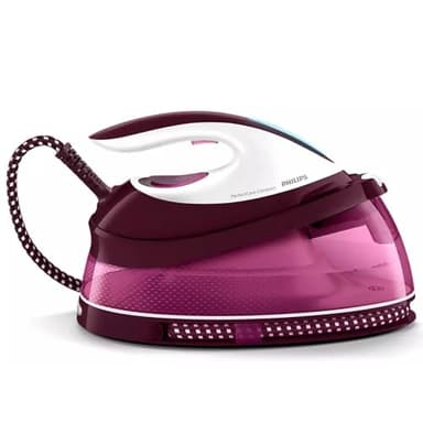Philips - philips gc7842/40 ferro da stiro a caldaia 1,5 l steamglide plus porpora, bianco - 1120942