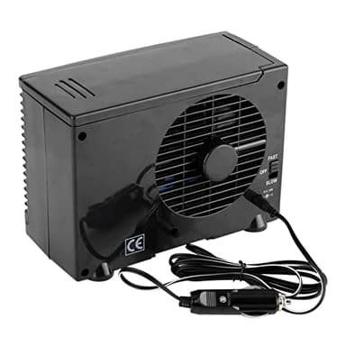 12V Mini Condizionatore d'Aria Auto, Raffreddamento ad Acqua Ventola di Raffreddamento Velocità Regolabile, Ventilatore d'Aria Portatile Silenzioso Evaporativo, per Camion e Auto