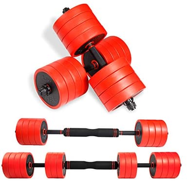 CCLIFE ZERRO Set manubri Palestra Regolabili Ghisa Manubrio Regolabile Kit Pesi Palestra manubri bilanciere con Pesi 20 40kg