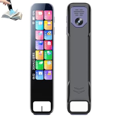 Scan Sense Pen, Ai Smart Pen, dispositivo traduttore di lingue, penne scanner per dislessia, traduzione offline, fotocamera, Bluetooth, musica e archiviazione file (2)