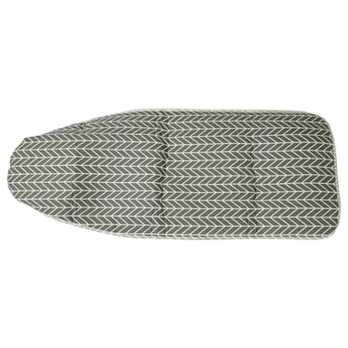vhbw copriasse Compatibile con Foppapedretti Stirolux, Stiro Top ASSE da Stiro, Tavolo da Stiro Grigio/Bianco