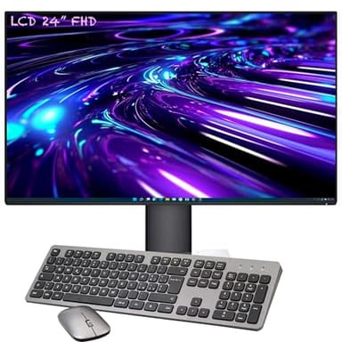 PC All In One fisso Dell OptiPlex 3040 Intel Core I5 6500 16Gb SSD 512Gb Windows 11 Pro Office 19 Monitor 24″ LAN KEY WIFI BTH (Ricondizionato)