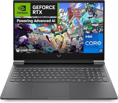 HP Victus 16-r1005sl Notebook, Intel Core i7-14700HX, RAM 32GB DDR5-5600MHz, 1TB SSD, Display 16.1" FHD IPS 144Hz, RTX 4070 8GB, Wi-Fi 6, BLE, FreeDOS 3.0, 3 Mesi di PC Game Pass inclusi, Nero