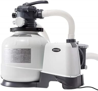 KOOLOOK 26648 Intex Pompa a Sabbia da 10.500 con Sacco da 25 kg Sabbia di Vetro