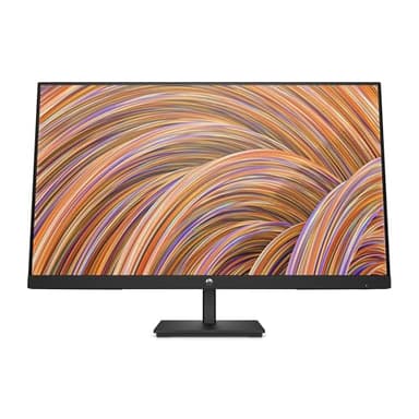 HP V27i G5 Monitor da 27 Pollici, FHD, 16:9, Antiriflesso, Pannello IPS da 75Hz, Tempo Risposta 5 ms, Inclinabile, VESA 10x10 cm, AMD FreeSync, 250 Nits, Low Blue Light, Nero