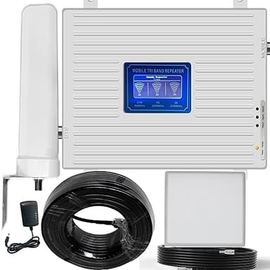 2G 3G 4G 900 1800 2100 mhz Banda 1 3 8 Ripetitore Amplificatore Segnale Cellulare LTE GSM WCDMA (900/1800/2100 B1/3/8)