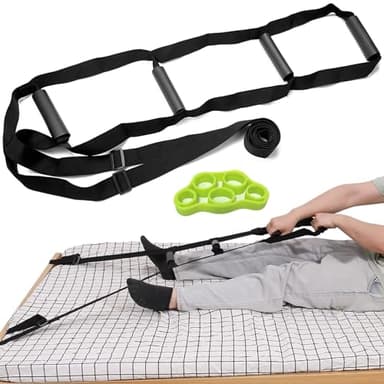 GZhaizhuan Scaletta da Letto per Anziani, Scaletta per Disabili Regolabili, Scaletta per Alzarsi dal Letto per Gravidanza, Anziani, Disabili, con Allenatore di Dita