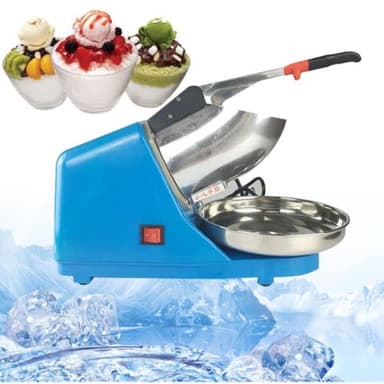 HarBin-Star Tritaghiaccio Elettrico da 220V 300W Tritaghiaccio Professionale per Frullati Cocktail Bevande per Bar e Ristoranti