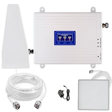 4G 3G 2G GSM LTE WCDMA amplificatore del segnale 900-1800-2100mhz Band 1/3/8 (1)