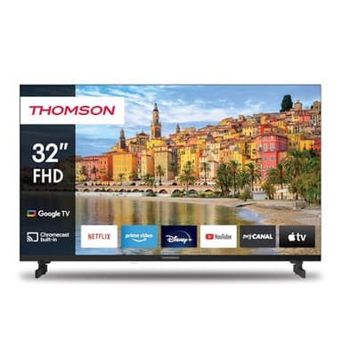 Thomson 32 pollici (81cm) Google TV FHD Controllo Vocale Smart TV - 32FG2S14-2024