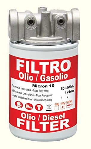 Maestri Filtro a cartuccia per cisterne 60l/min per gasolio-olio-biodiesel di