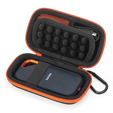 YINKE Custodia Rigida per SanDisk Extreme Pro/SanDisk Extreme/Crucial X8 /WD My Passport Portable SSD Esterno, 500 GB, 1 TB 2 TB, Borsa Protettiva Cover Case