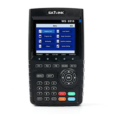 SATLINK Sat-finder Puntatore Satellitare DVB-S / S2 Rilevatore di Segnale Satellitare MPEG-2 / MPEG-4 HD Digitale Satellitare Signal Finder (WS-6916)