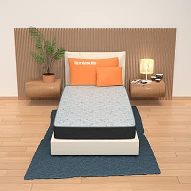 miasuite i sogni italiani Materasso ortopedico singolo 90x190 alto 22 cm in waterfoam con dispositivo medico modello summit
