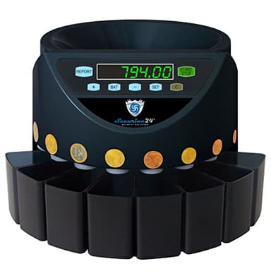 Contamonete Euro Securina24 (Nero - Blacklabel - BBB-LED)