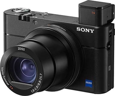 Sony RX100 V Fotocamera Digitale Compatta, Sensore da 1.0'', Ottica 24-70 mm F1.8-2.8 Zeiss, Video 4K HDR e Schermo LCD Regolabile